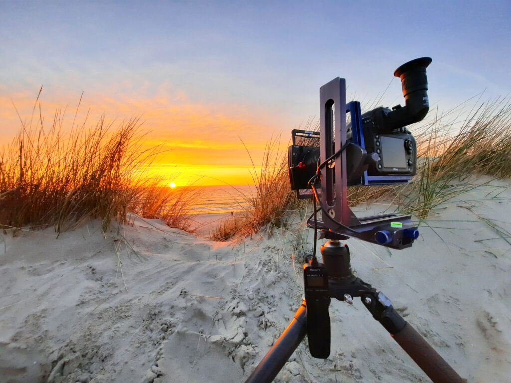 Opnamen van natuurfoto's voor fotowanden