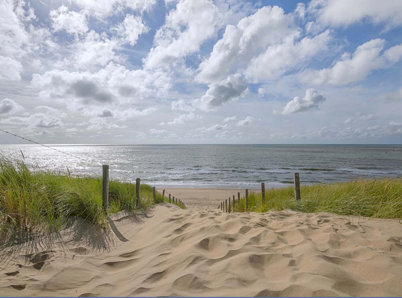 Nederlandse landschapsfoto's voor zwembadwanden